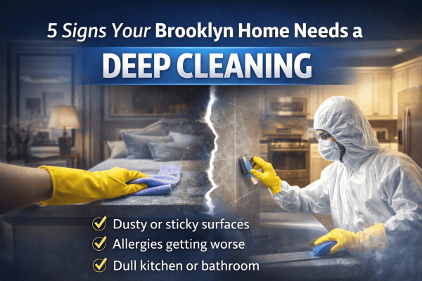 5 signs your Brooklyn home needs a deep cleaning