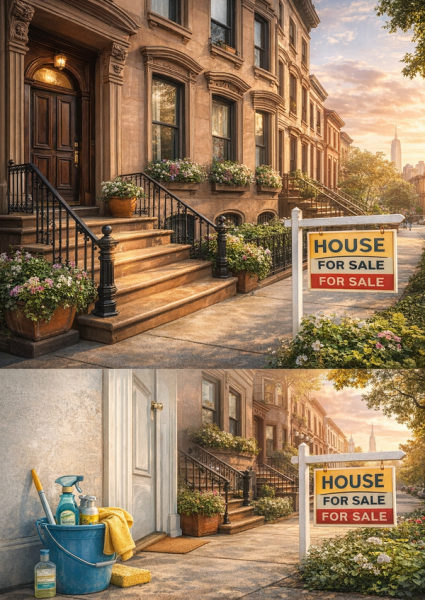 The Brooklyn seller's cleaning checklist: 10 must-do tasks before listing | cleaning studio